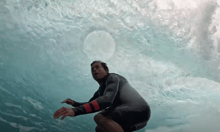 Opening day at Jaws with Kai Lenny