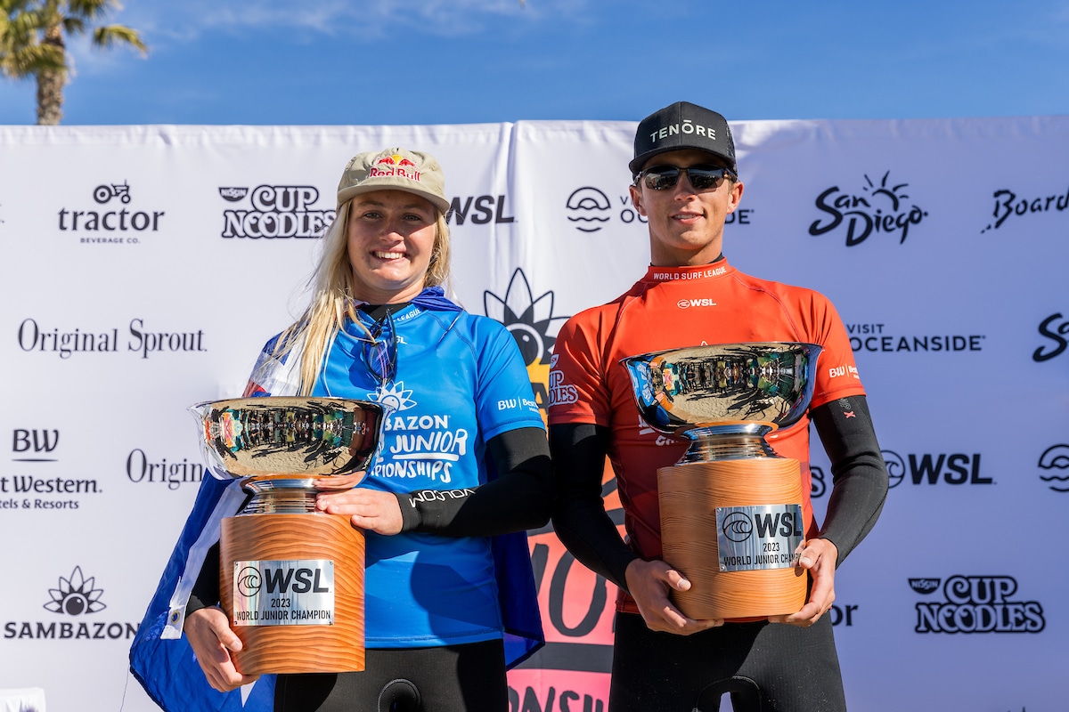 Sierra Kerr and Jett Schilling World Champs
