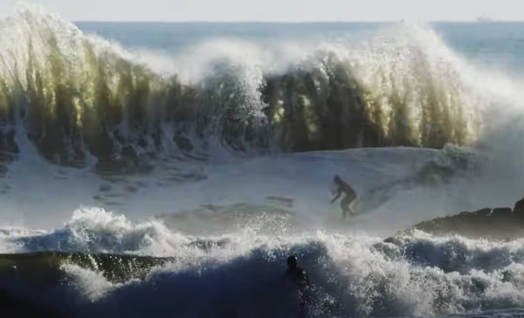 Huge Sandspit Surf Santa Barbara
