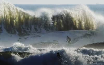 Huge Sandspit Surf Santa Barbara