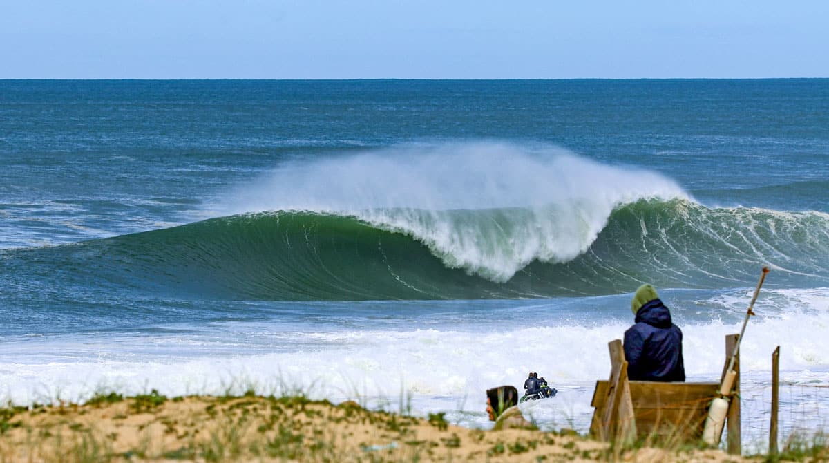 Huge barrel fest in France.