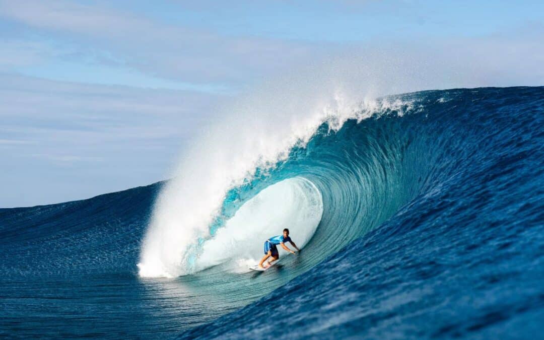 Chopes fires, surfing wins the Olympics