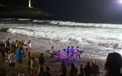 Night Surfing Returns to Anglet