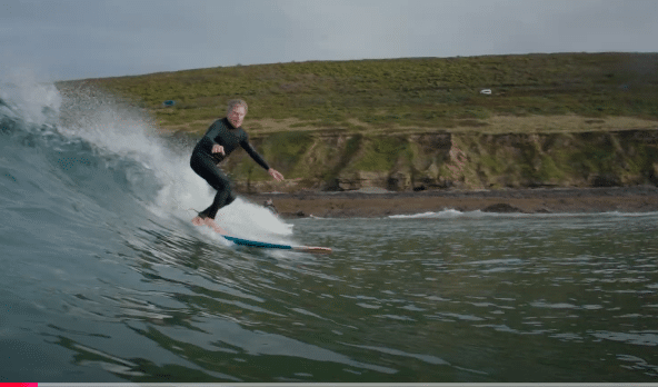 Keep on keeping on: The 73 year-old surfer