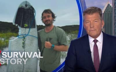 Surfer fights off shark in terrifying close call