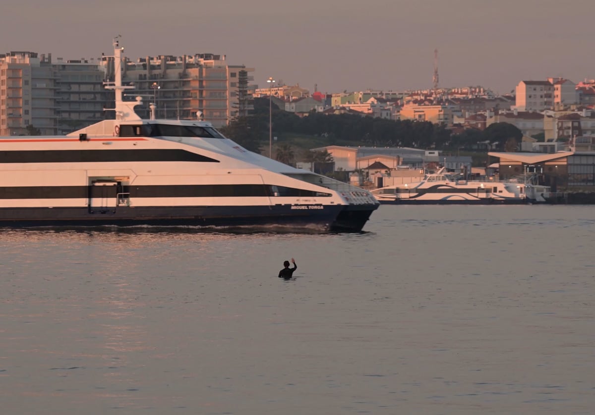 Fancy Surfing the Tejo River Ferry Wave?
