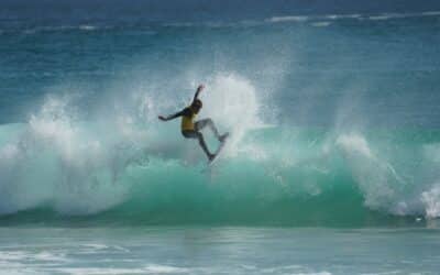 Mel Canhoto and Josh Karbus sweep the Volcom Happening
