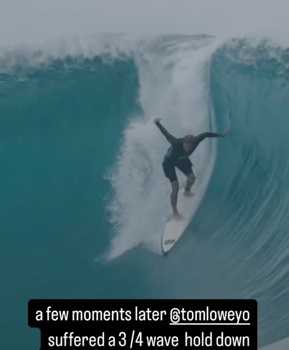 Horror wipeout for Tom Lowe at Chopes leads to rescue and CPR