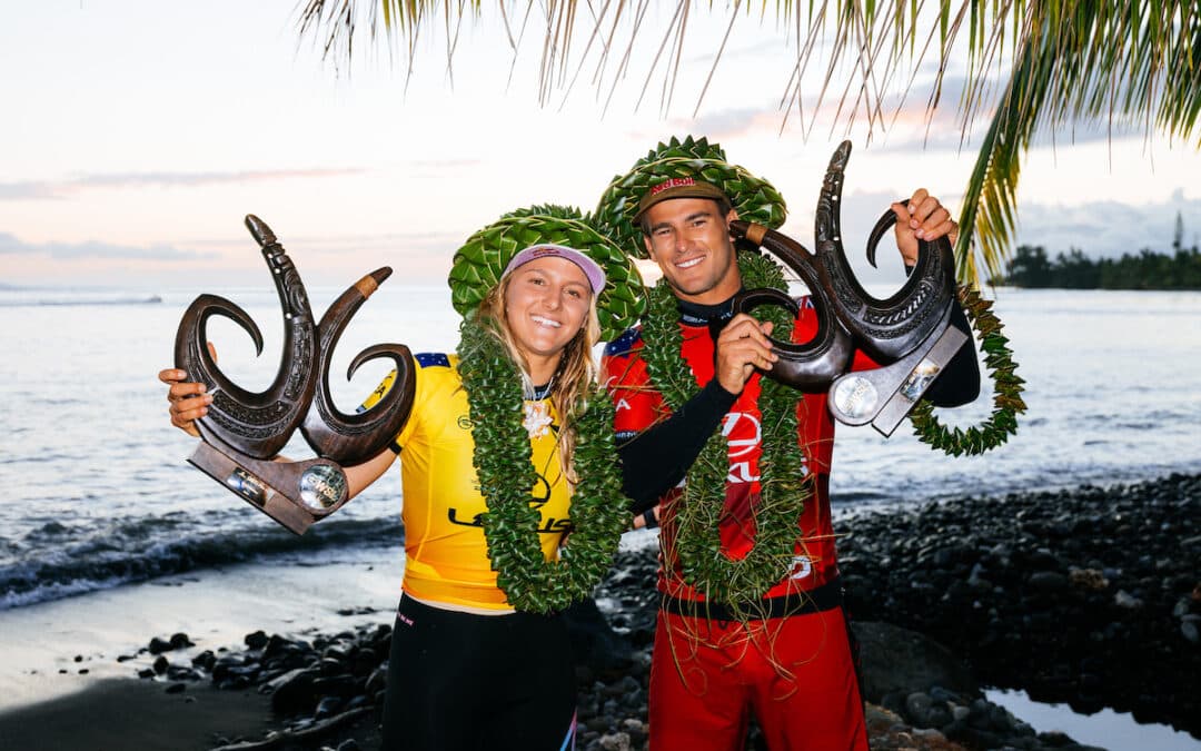 Molly Picklum and Jack Robinson Win Tahiti Pro