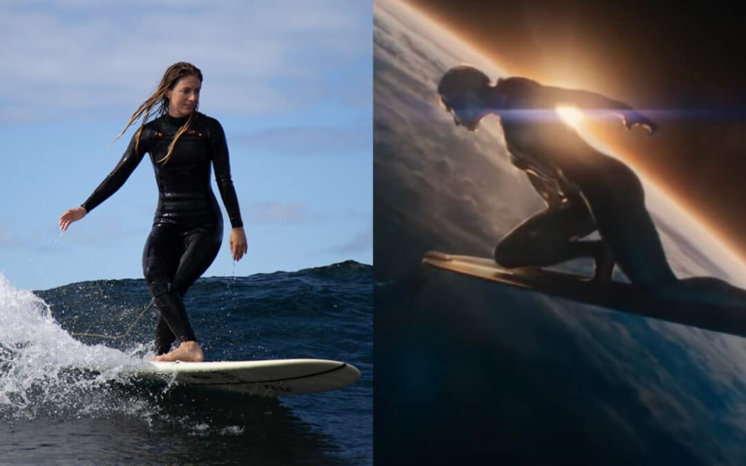 Surfer Tehilliah McGuinness in Fantastic Four