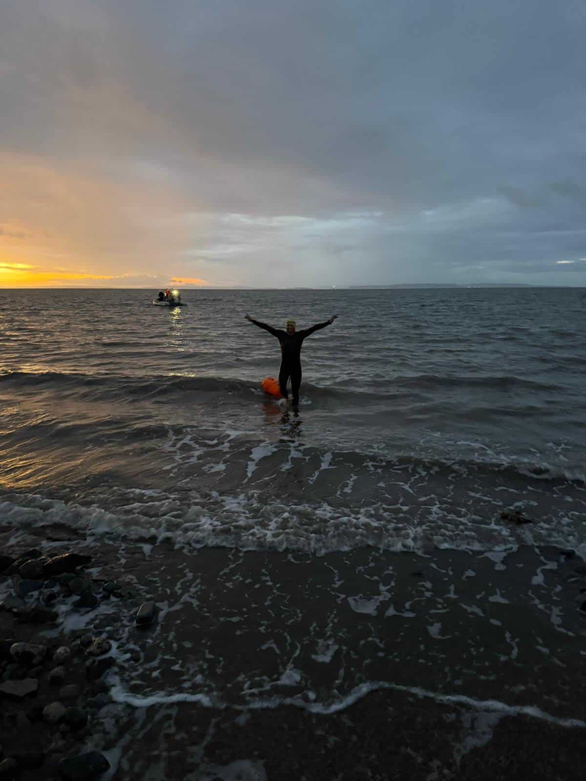 Welsh Surfers Charity Swim.