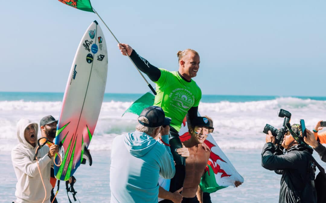 Llywelyn Williams Four-Time World Para Surf Champ
