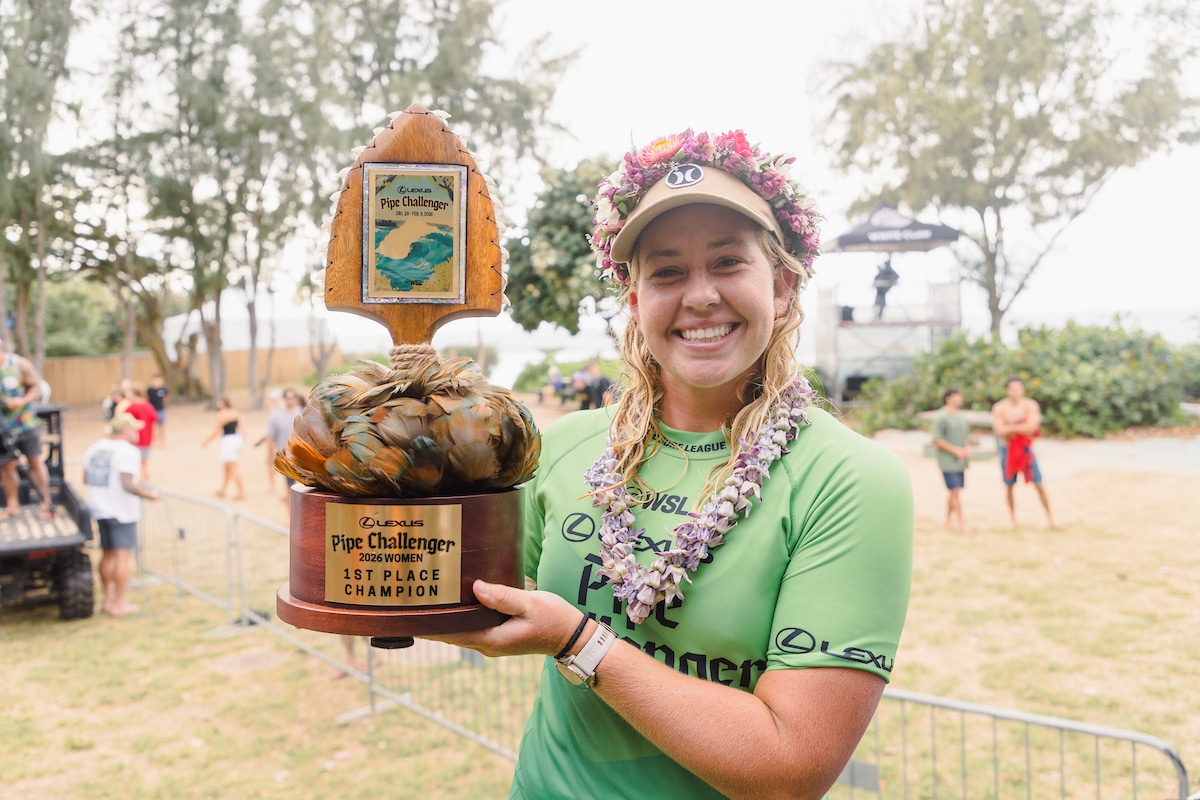 Gabriela Bryan wins Pipe Challenger