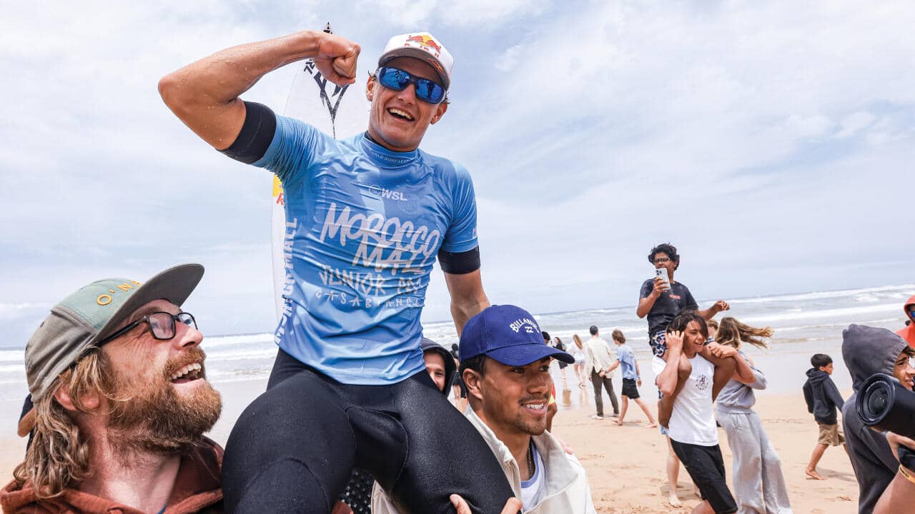 Lukas Skinner, WSL Pro Junior Morocco — Photo: WSL