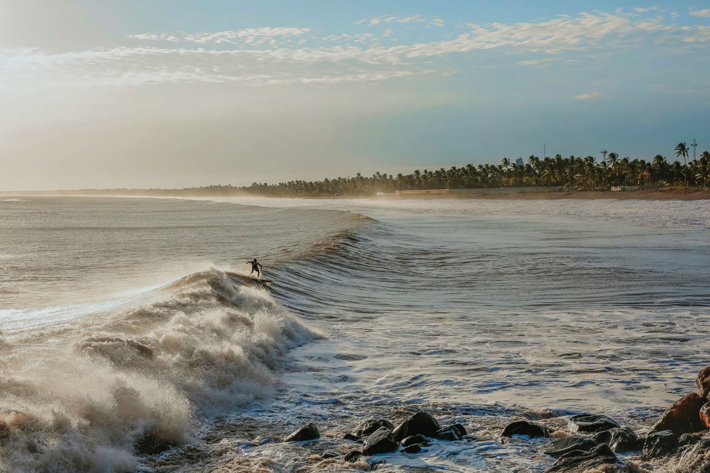Pacific coast at Puntarenas, Costa Rica