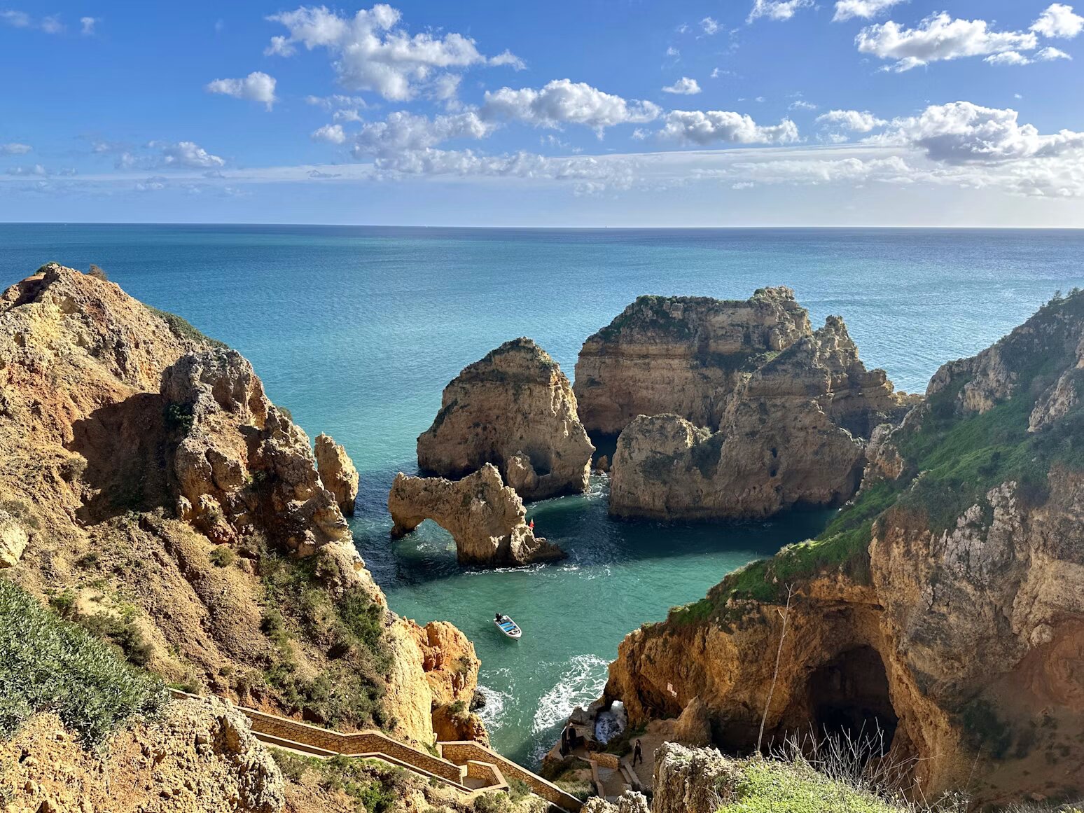 Ponta da Piedade cliffs, Lagos